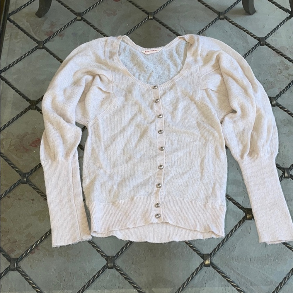 Miss Selfridge Wool Button Down Sweater